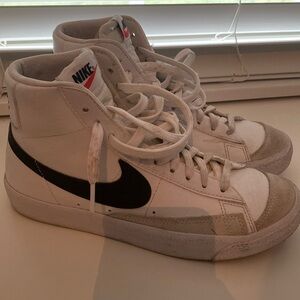 High top Nike blazers